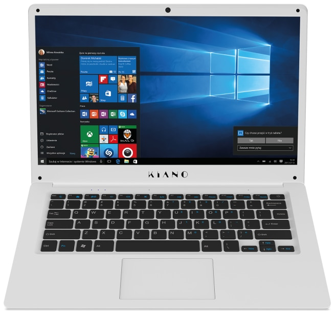 Laptop KIANO SlimNote 14.2 Z8350/2GB/32GB eMMC/INT/Win10
