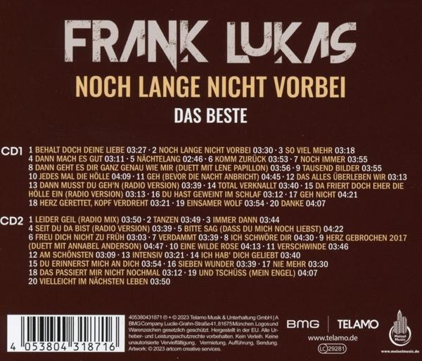 Albumcover mit deutschem Text, mit Titellisten und Künstlerinformationen.