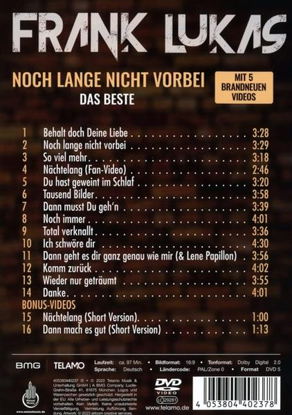 Frank Lukas - lange nicht Beste (DVD) - Noch vorbei:Das