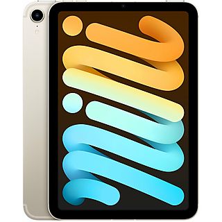 Tablet APPLE iPad mini 8.3 (6 gen.) 64GB Wi-Fi+Cellular Księżycowa poświata MK8C3FD/A