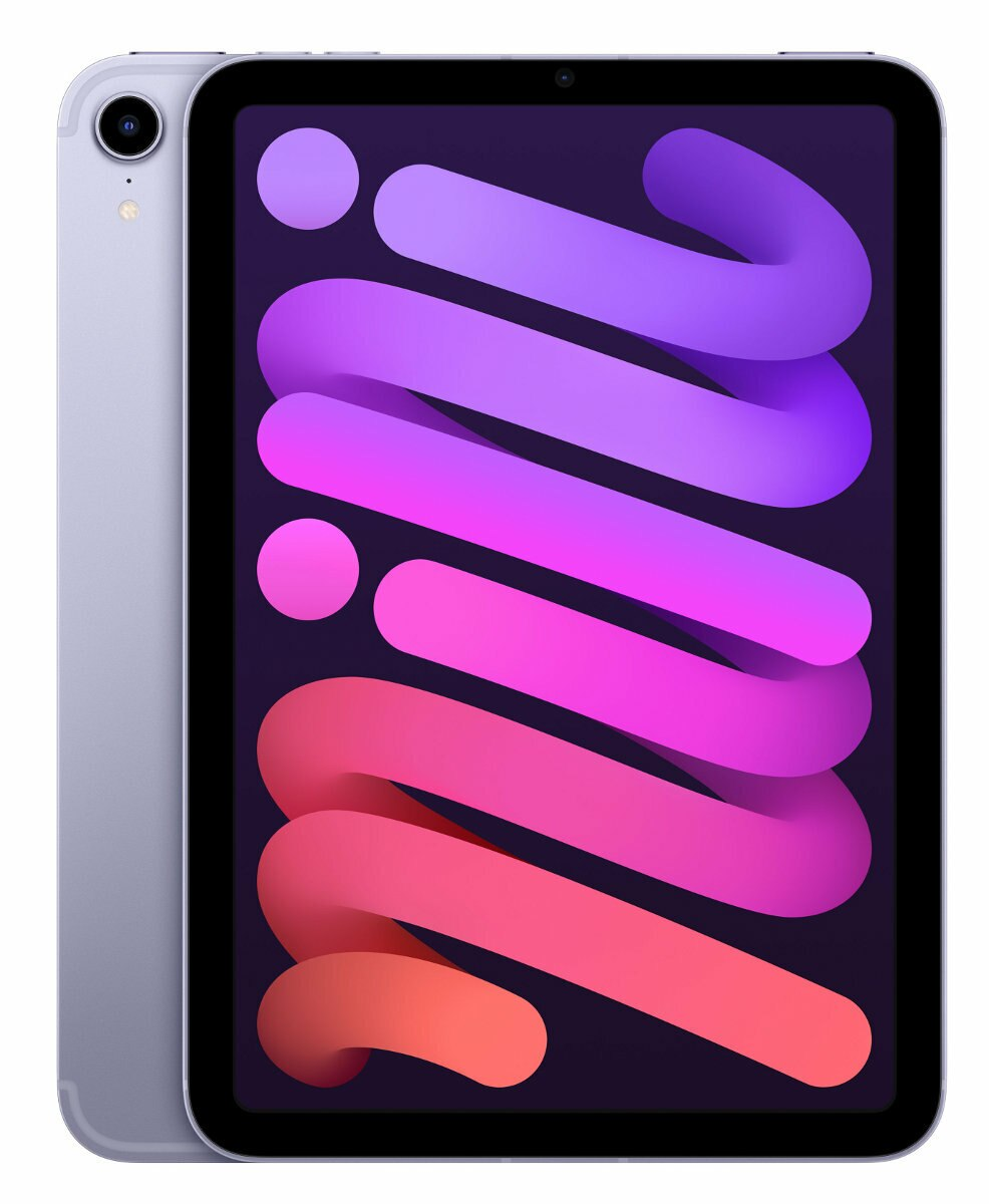 Tablet APPLE iPad mini 8.3 (6 gen.) 256GB Wi-Fi+Cellular Fioletowy MK8K3FD/A