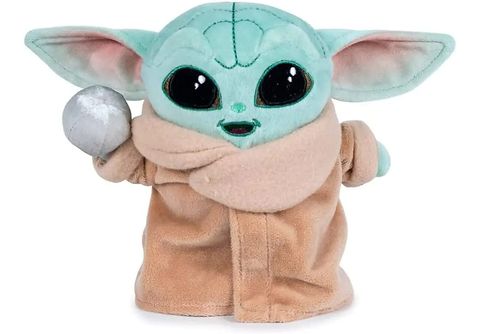 Peluche  Grogu (Baby Yoda), The Mandalorian (Star Wars), 17 cm, 1 Unidad  (Modelo aleatorio)
