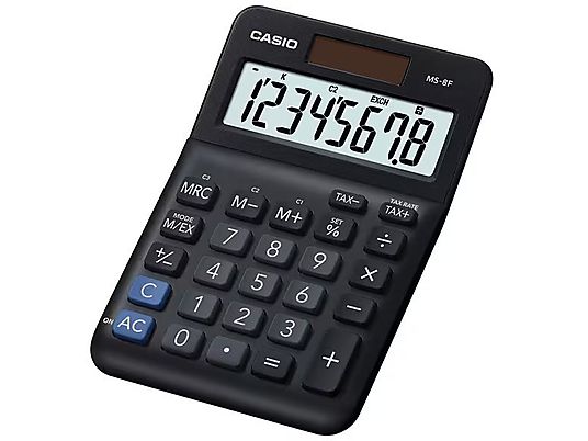Kalkulator CASIO MS-8F Czarny