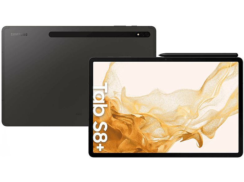 Galaxy Tab S8＋ 12.4インチ 8GB/128GB Wi-Fi Tablet SAMSUNG Galaxy Tab S8+ 12.4 8/128GB WiFi Grafitowy SM