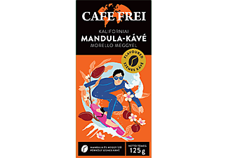 CAFE FREI Kaliforniai mandula szemes kávé morello meggyel, 125 g