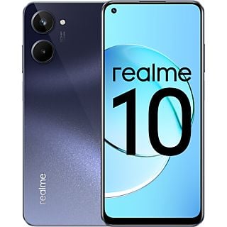 Móvil - realme 10, Negro, 256 GB, 8 GB RAM, 6.4 " Full HD+, MediaTek Helio G99  Octa Core, 5000 mAh, Android 12 Snow Cone