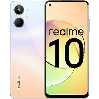 Móvil - realme 10, Blanco multicolor, 256 GB, 8 GB RAM, 6.4 " Full HD+, MediaTek Helio G99  Octa Core, 5000 mAh, Android 12 Snow Cone