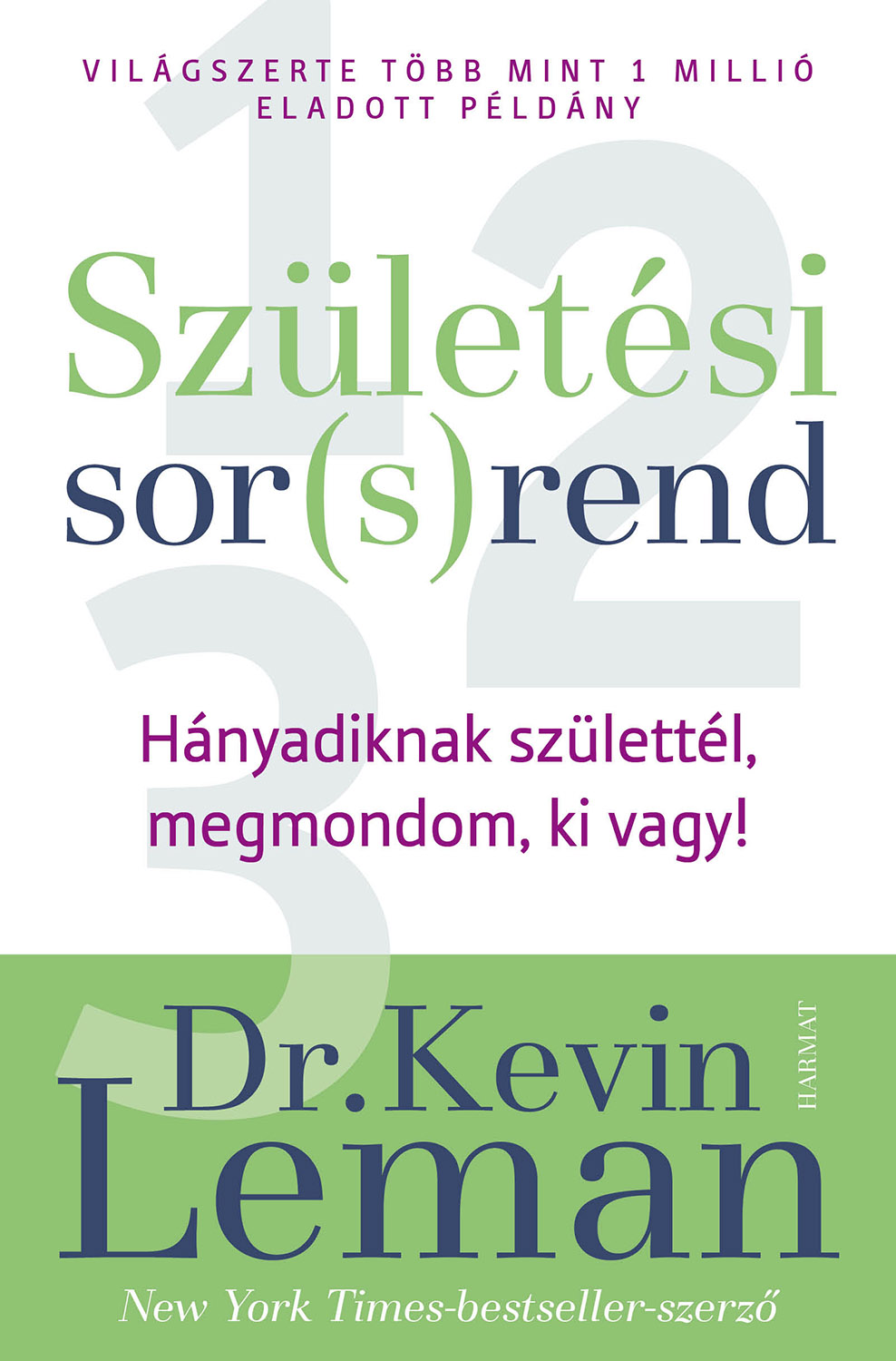 Dr. Kevin Leman - Születési sor(s)rend