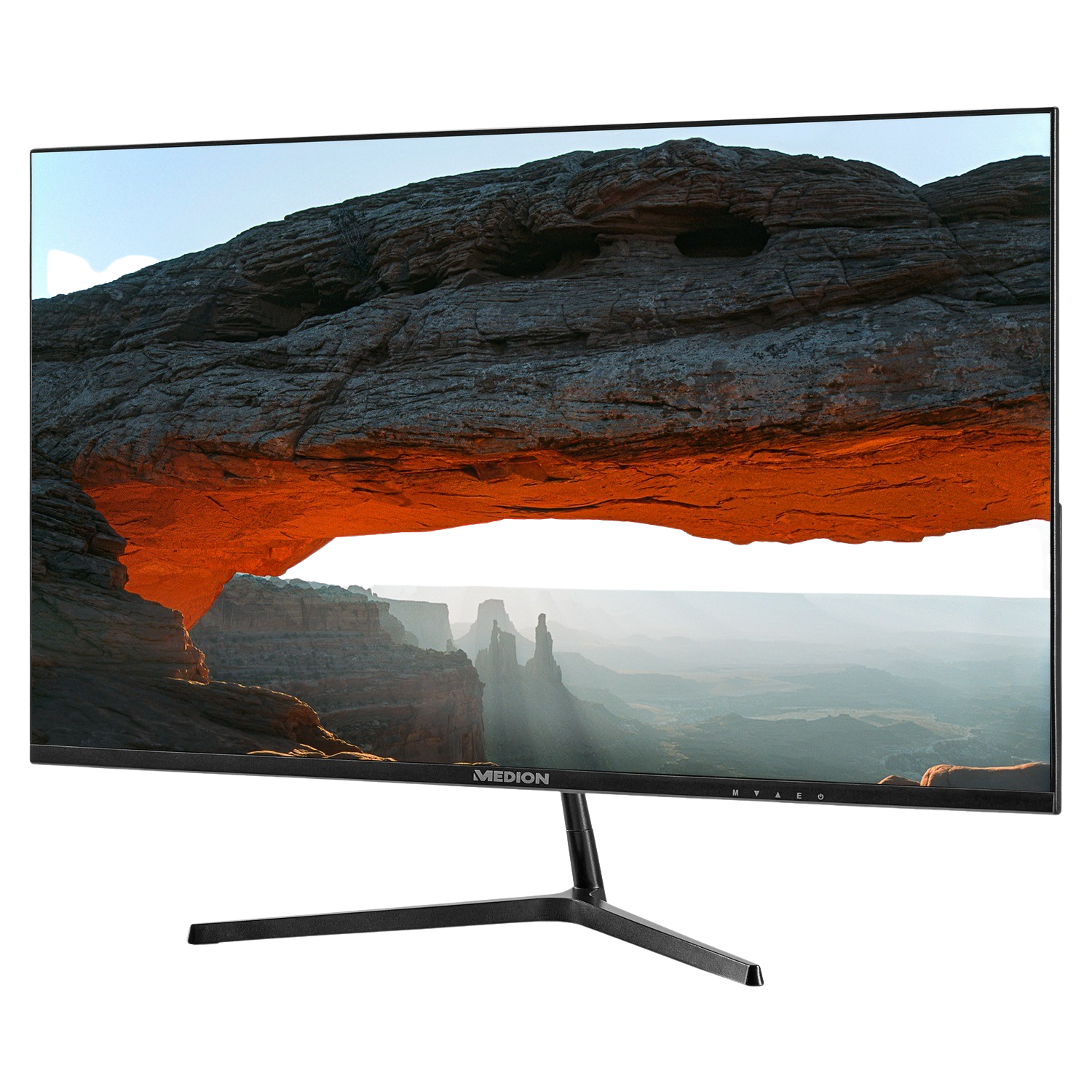 Medion Akoya P52218 écran Plat De Pc 55,9 Cm  22  1920 X 1080 Pixels Full Hd Lcd Noir 4061275220407