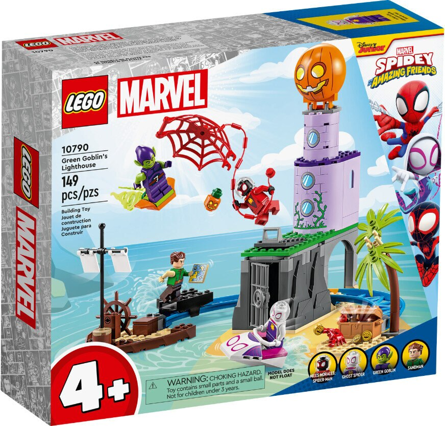 Klocki LEGO Marvel - Drużyna Spider-Mana w latarni Zielonego Goblina 10790
