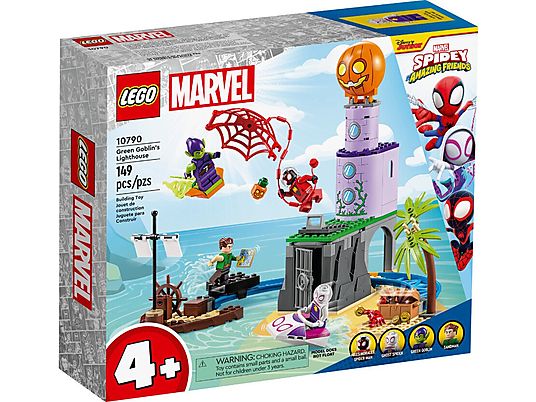 Klocki LEGO Marvel - Drużyna Spider-Mana w latarni Zielonego Goblina 10790