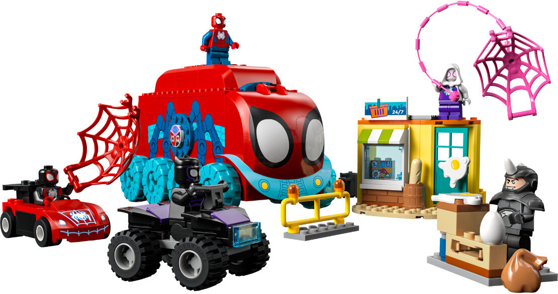 Klocki LEGO Marvel - Mobilna kwatera drużyny Spider-Mana 10791