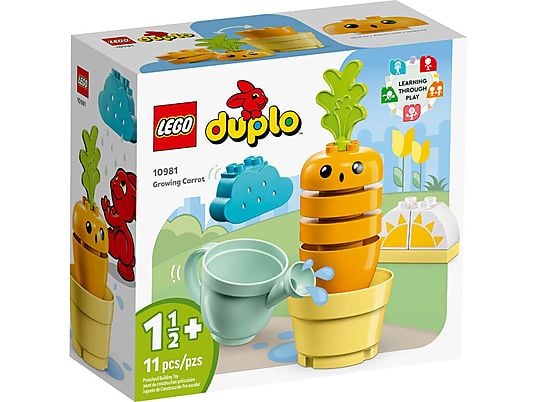 Klocki LEGO Duplo - Rosnąca marchewka 10981