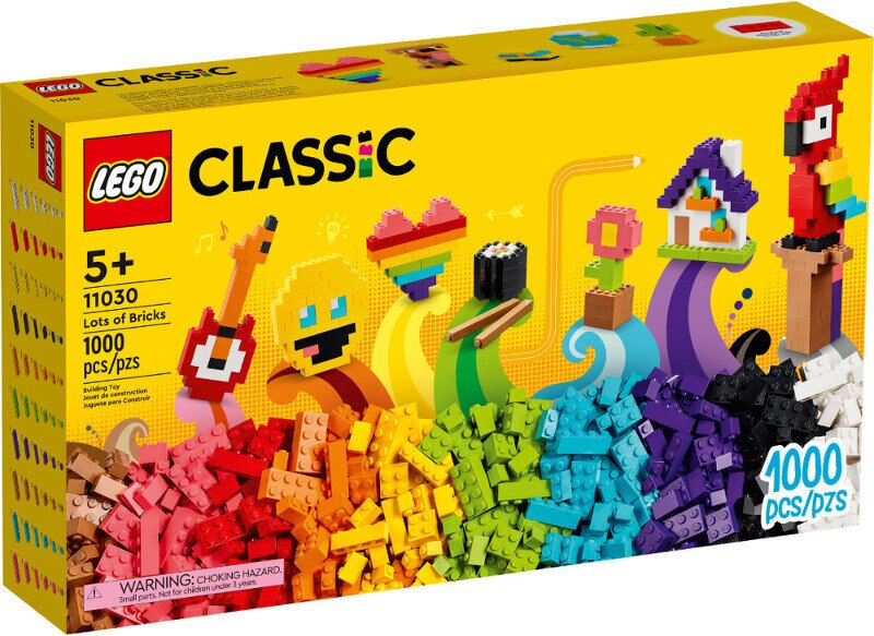 Klocki LEGO Classic - Sterta klocków 11030