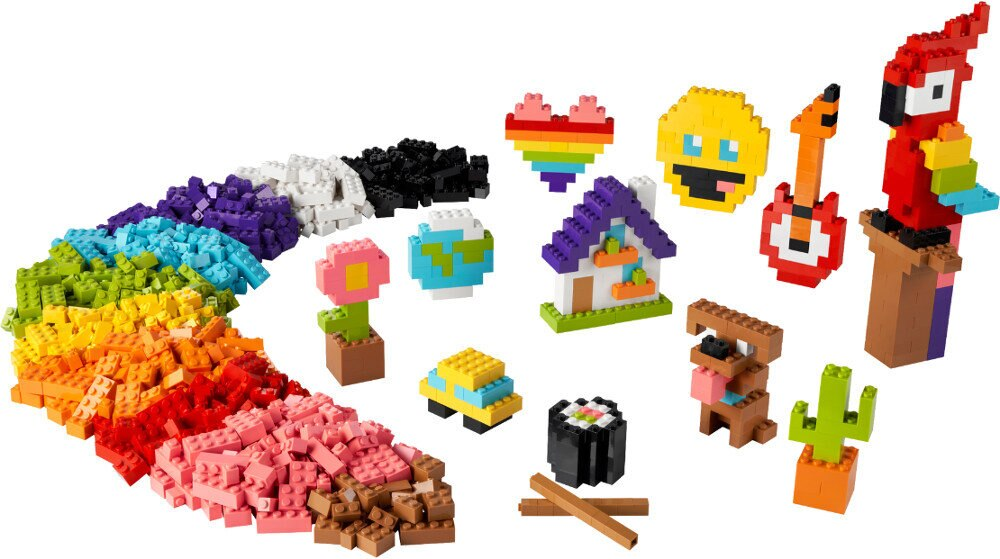 Klocki LEGO Classic - Sterta klocków 11030