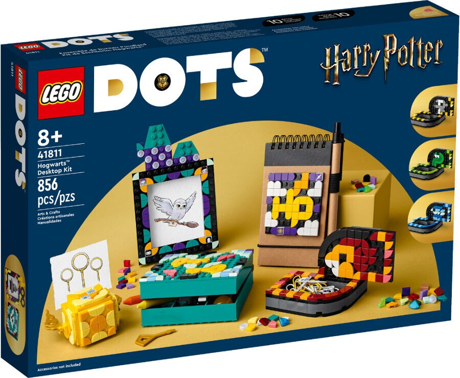 Klocki LEGO Dots - Zestaw na biurko z Hogwartu 41811