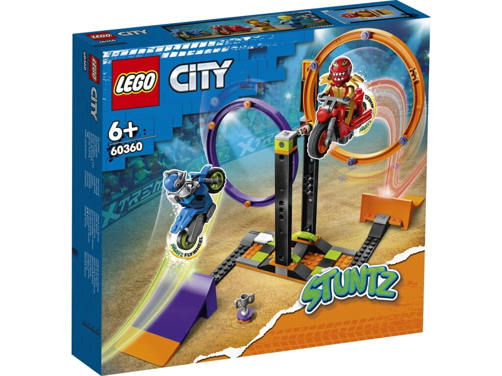 Klocki LEGO City Wyzwanie kaskaderskie – obracające się okręgi (60360)