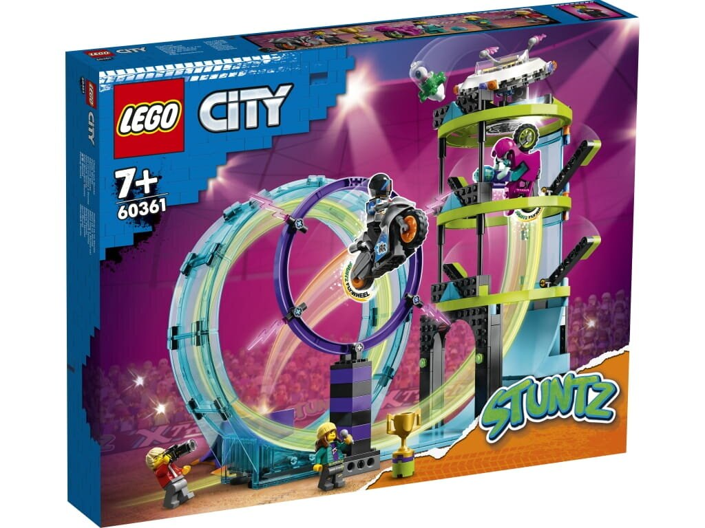 Klocki LEGO City Ekstremalne wyzwanie kaskaderskie (60361)