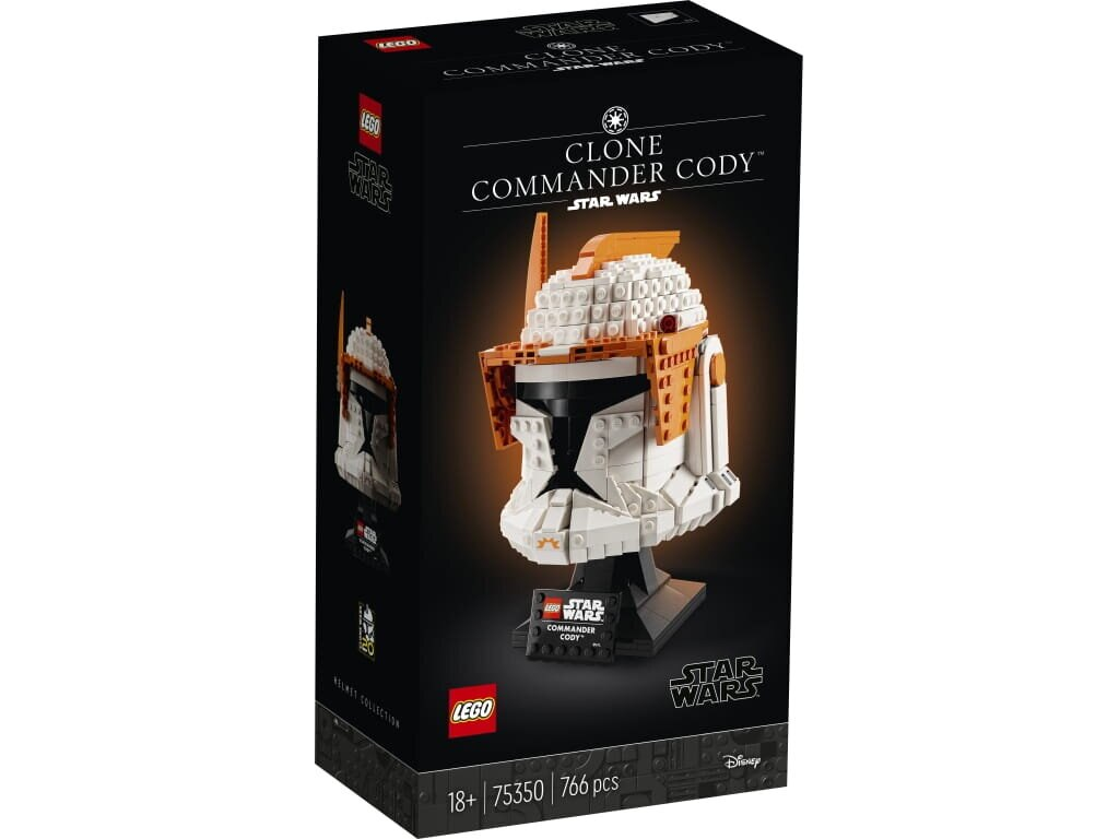 Klocki LEGO Star Wars Hełm dowódcy klonów Cody’ego (75350)