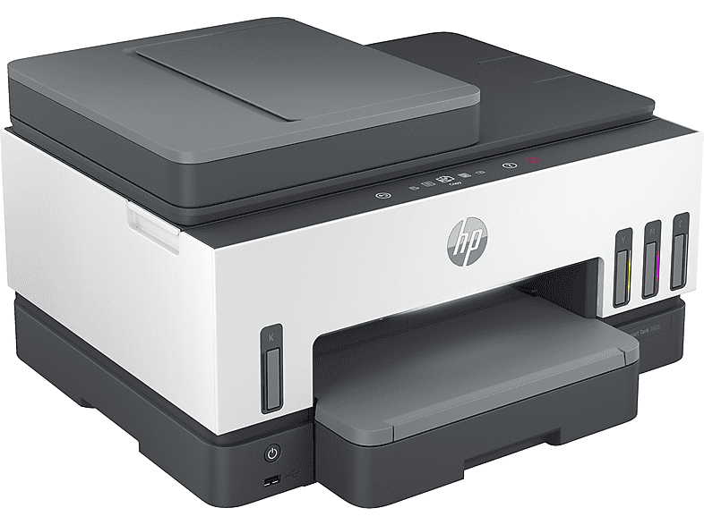 HP Smart Tank 7605 Multifunktionsdrucker, Bluetooth, WLAN, Duplexeinheit (für beidseitigen Druck), A4, A5, A6, Grau