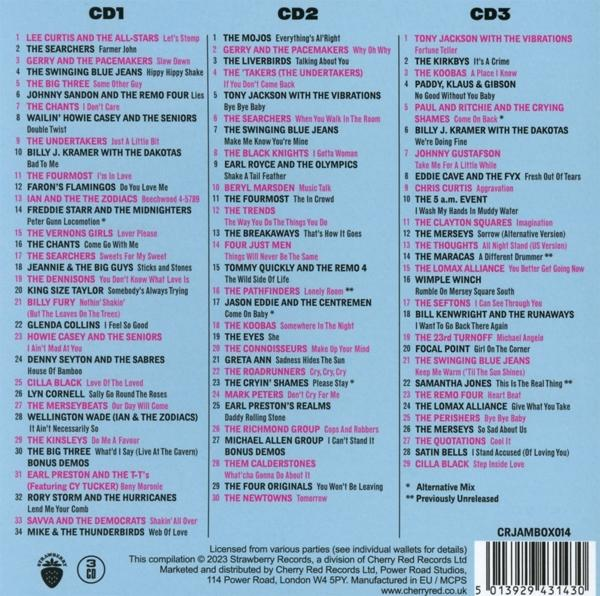 VARIOUS - Let's Stomp-Merseybeat And Beyond 1962-1969  - (CD)