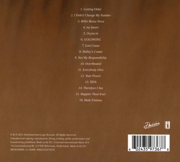 Billie Eilish Than Happier - Ever - (CD)