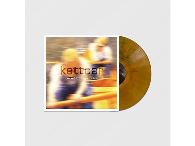 Kettcar - Zwischen den Runden-Orange/Müritzblau Marbled  - (Vinyl)
