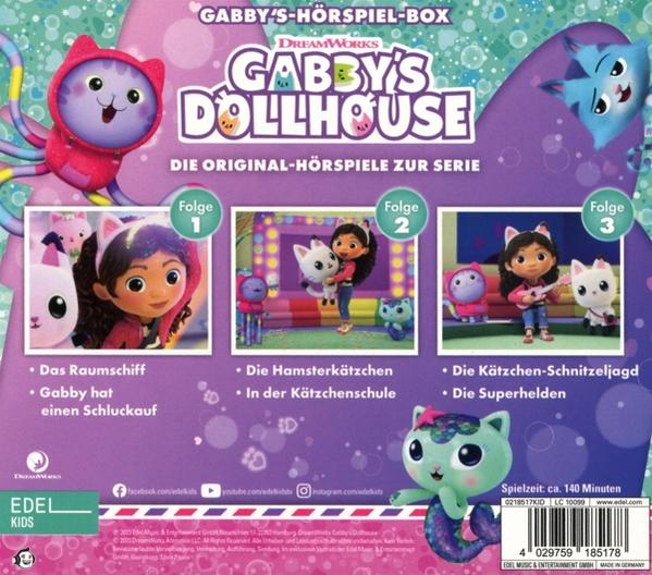 Gabby's Dollhouse - Hörspiel-Box,Folge 1-3  - (CD)