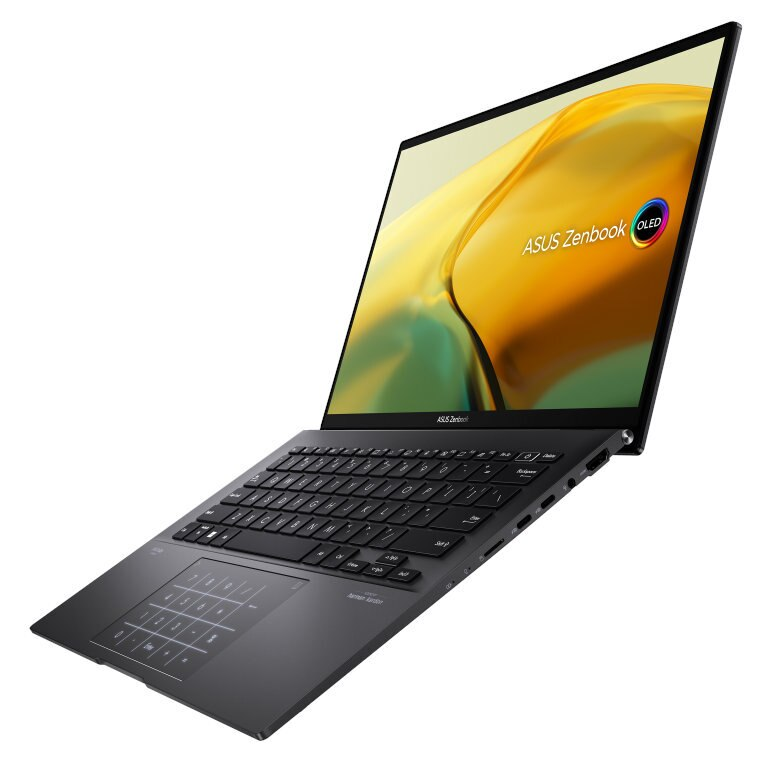 Laptop ASUS Zenbook 14 UM3402YA-KP374W WQXGA Ryzen 7 7730U/16GB/512GB SSD/INT/Win11H Czarny (Jade Black)