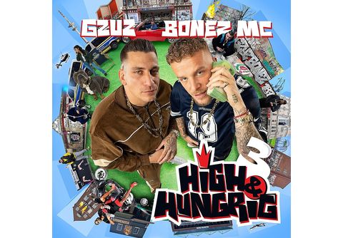 Gzuz & Bonez Mc | Gzuz & Bonez Mc - High And Hungrig 3 - (CD) Hip