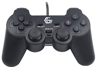 GEMBIRD USB dual gamepad, 10 gomb, fekete (JPD-UDV-01)