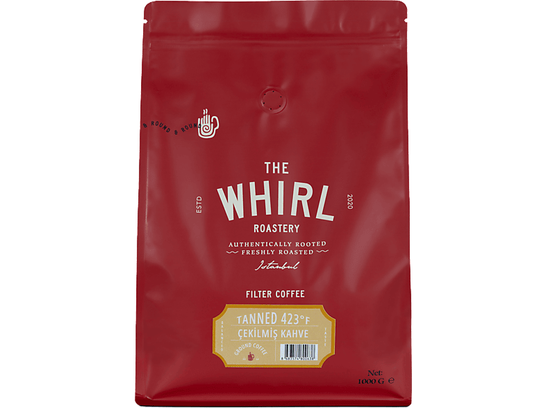 THE WHIRL Filtre Tanned 423°F 1 kg Çekilmiş Kahve