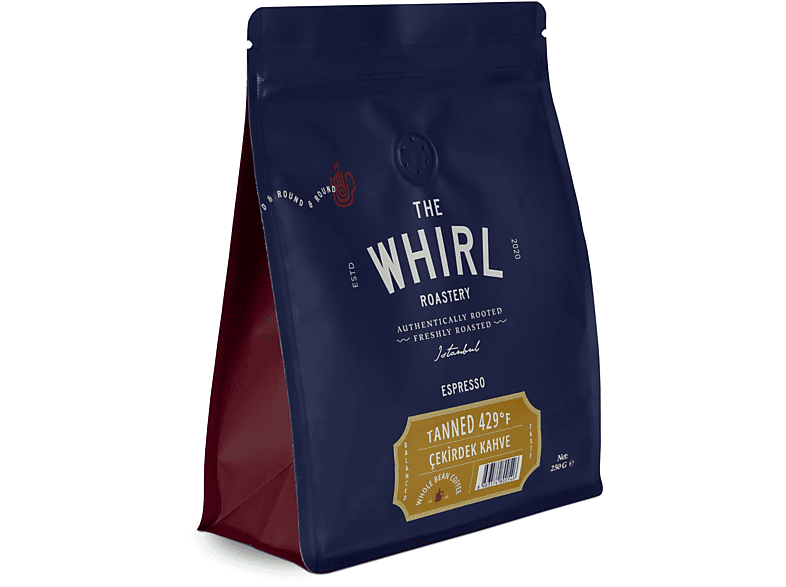 THE WHIRL Espresso Tanned 429°F 250 g Çekirdek Kahve_1