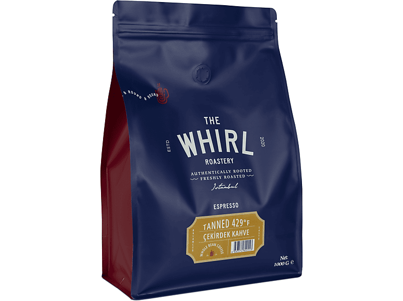 THE WHIRL Espresso Tanned 429°F 1 kg Çekirdek Kahve_1