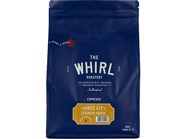 THE WHIRL Espresso Tanned 429°F 1 kg Çekirdek Kahve