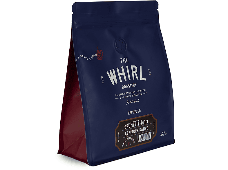 THE WHIRL Espresso Brunette 441°F 250 g Çekirdek Kahve_1