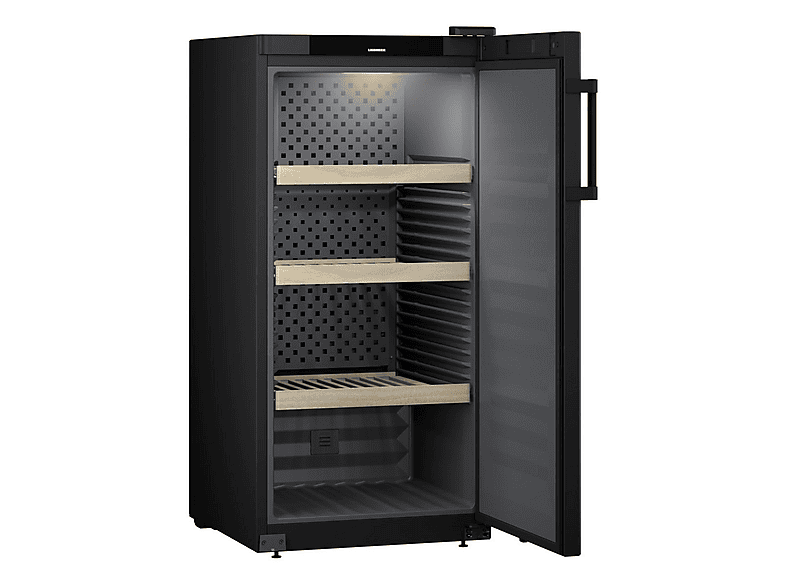 Liebherr WSbl 4201 GrandCru Weinlagerschrank (267 l, 76 kWh, EEK: D, Schwarz, Anzahl Flaschen: 141) — Foto 2 von 4