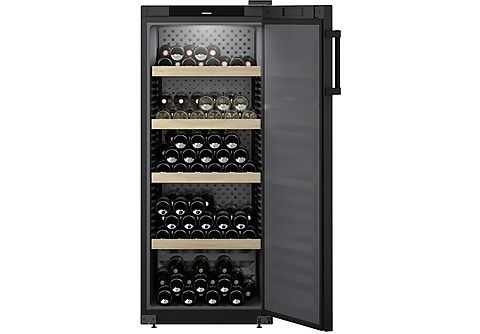 LIEBHERR WSbl 4601 GrandCru Weinlagerschrank (freistehend, 84 kWh, EEK: C,  Schwarz, Anzahl Flaschen: 166) online kaufen | MediaMarkt