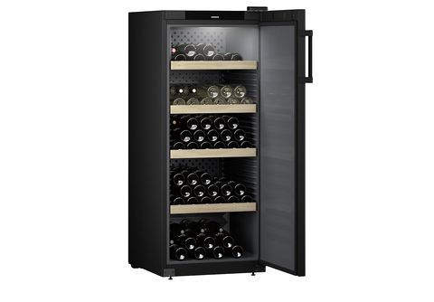 LIEBHERR WSbl 4601 GrandCru Weinlagerschrank (freistehend, 84 kWh, EEK: C,  Schwarz, Anzahl Flaschen: 166) online kaufen | MediaMarkt