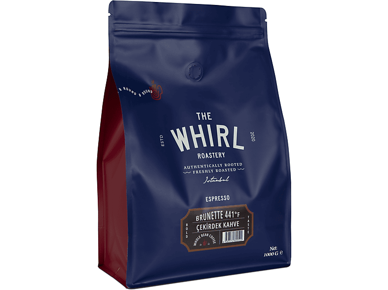 THE WHIRL Espresso Brunette 441°F 1 kg Çekirdek Kahve_1