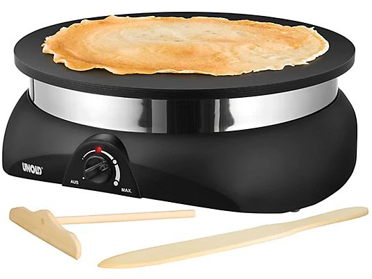 UNOLD Crêpes-Maker Profi - Piastra per crêpes (Nero)