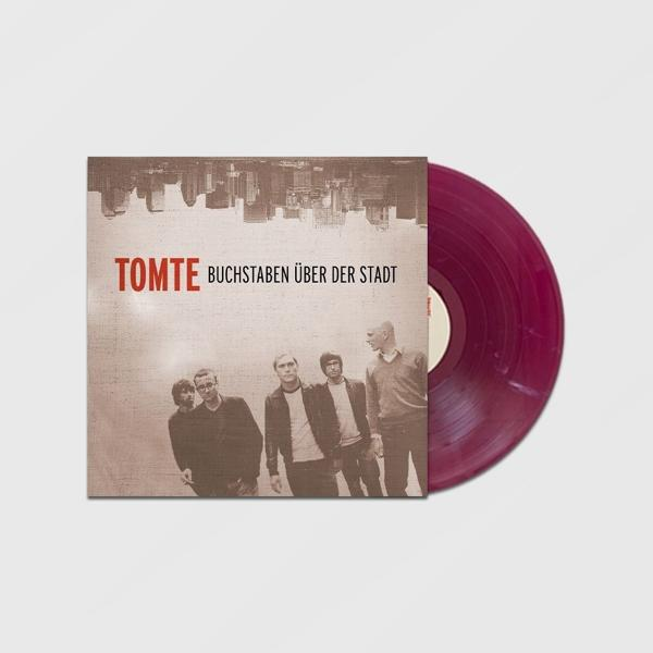 Stadt-Violett/Weiß der Tomte (Vinyl) Buchstaben Marbled - über -