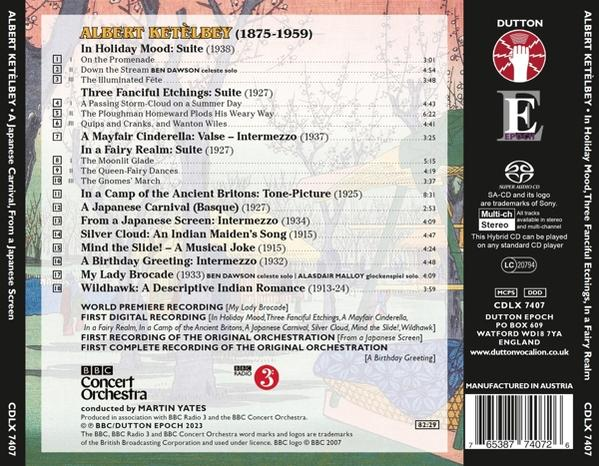 Martin Bbc Concert Orchestra/yates - Three Fanciful Etchings/A Mayfair Cinderella/+  - (SACD Hybrid)