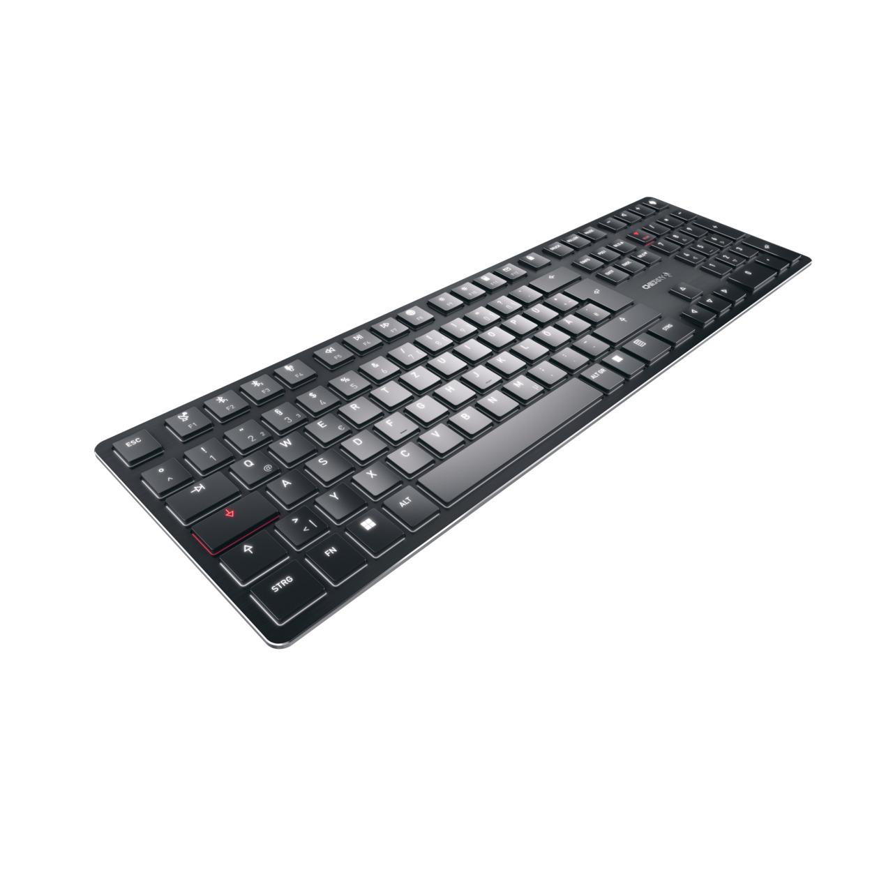CHERRY KW Kabelgebunden, und Profile, Ultra X Schwarz Tastatur, Cherry Low ULP, Kabellos Mechanisch, MX