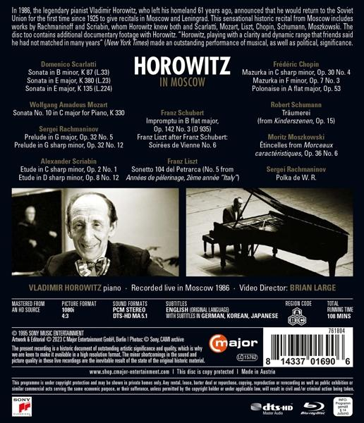 Vladimir Horowitz - Horowitz in Moscow  - (Blu-ray)