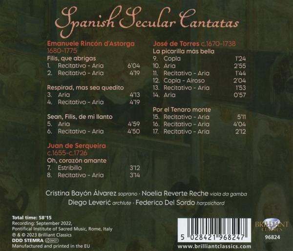VARIOUS - Spanish Secular Cantatas  - (CD)