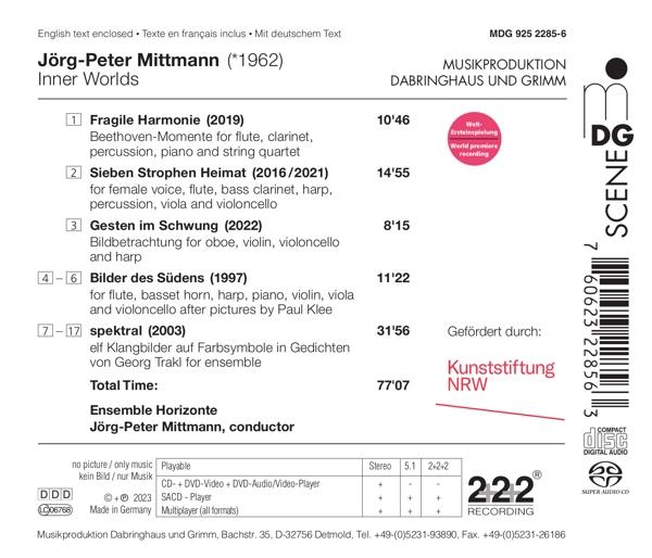 Ensemble Horizonte - Inner Worlds  - (SACD Hybrid)