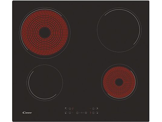 CANDY CH64CCB - Piastra (Nero)
