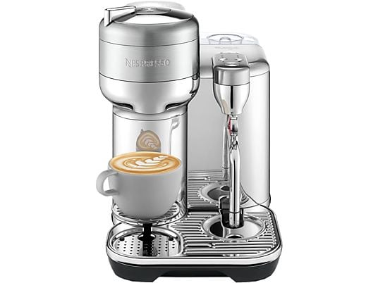 SAGE the Vertuo Creatista - Nespresso® Kaffeemaschine (Gebürstetes Edelstahlgrau)