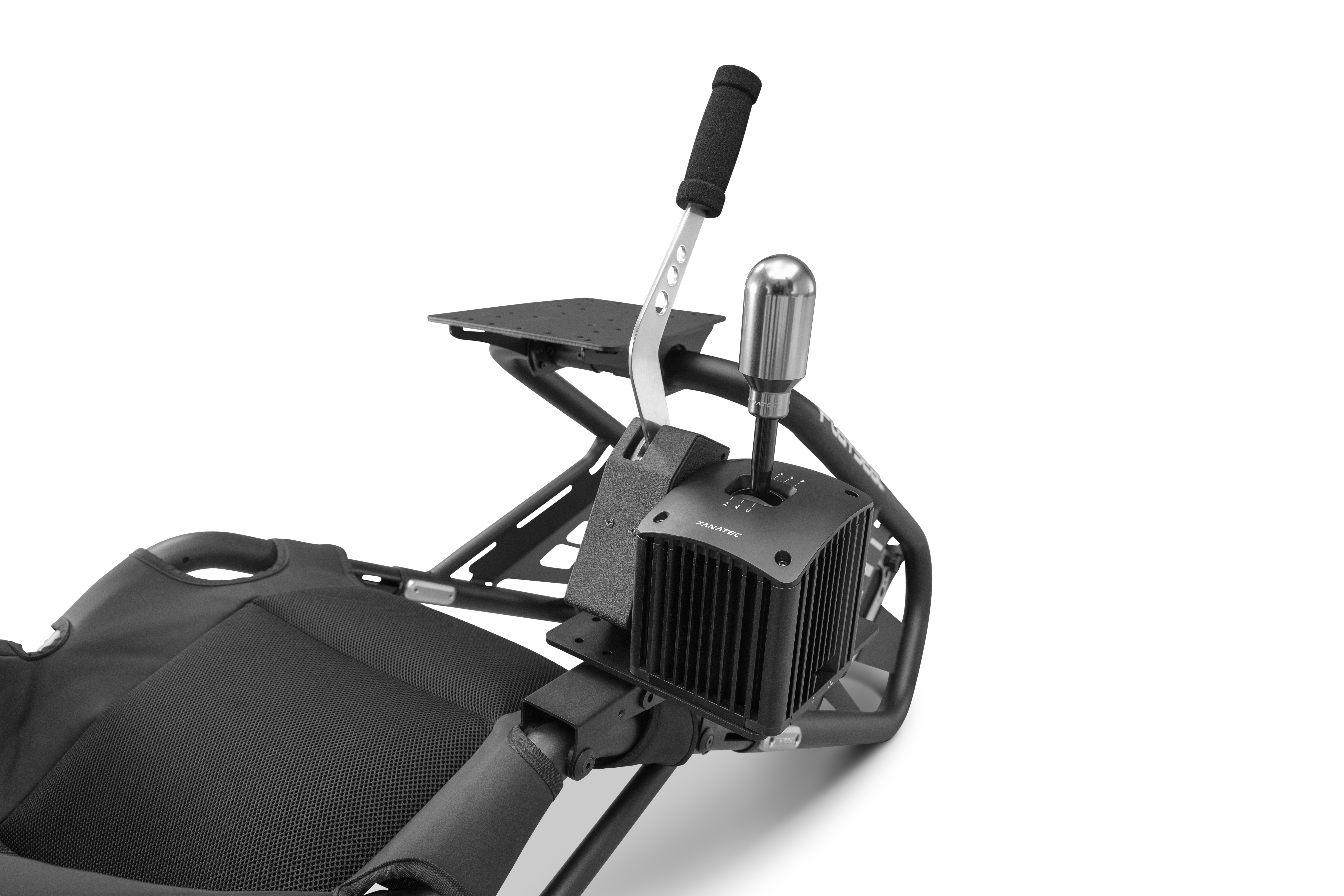 PLAYSEAT Trophy Gearshift & Handbrake Halterung, max. 0 Zoll, Starr, Schwarz